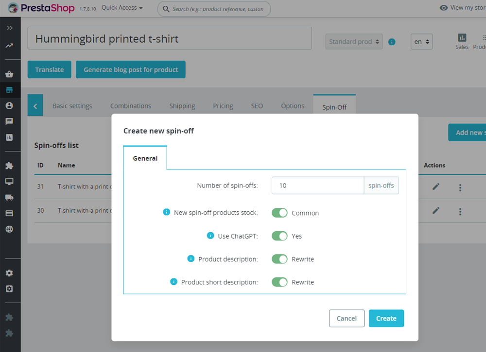 ChatGPT Content Generator + Blog